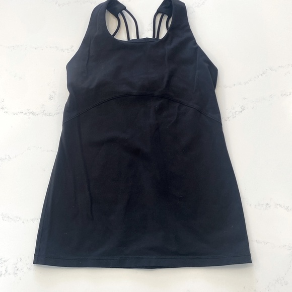 Ivivva by Lululemon Activewear Black Top size 12 - Picture 1 of 6